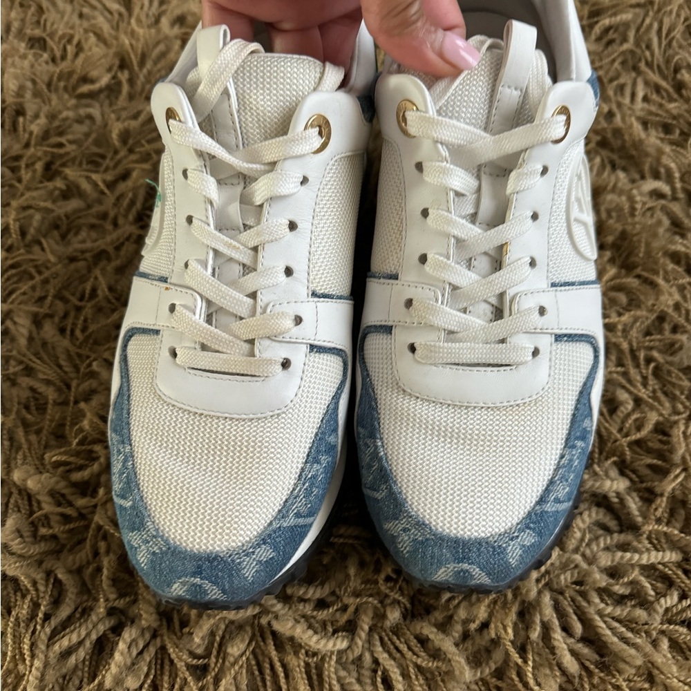 SOLD…Authentic Louis Vuitton Denim Runway